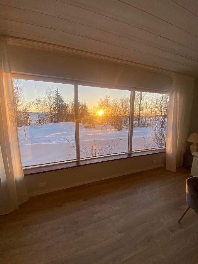 Вилла Golden Circle Private Farmhouse With Hot Tub Селфосс Экстерьер фото
