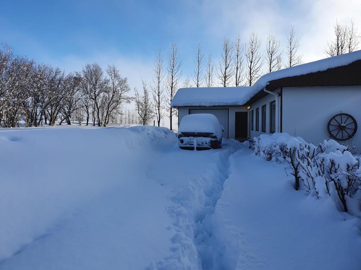 Вилла Golden Circle Private Farmhouse With Hot Tub Селфосс Экстерьер фото